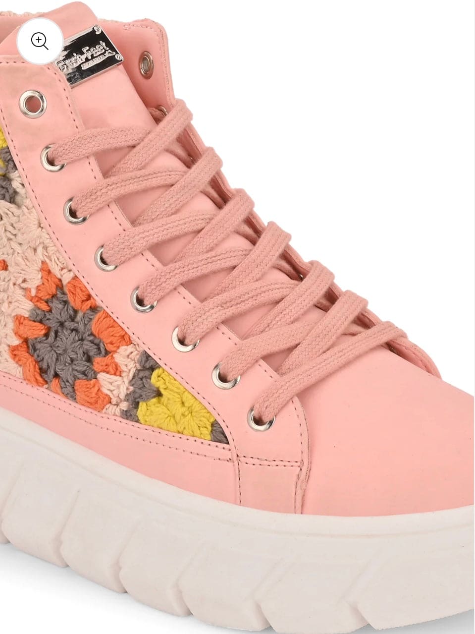 Crosia Blush Blossom Sneakers: